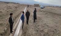 بازدید از قنوات ناویا شهرستان جاجرم برای رفع مشکلات بهره‌برداران